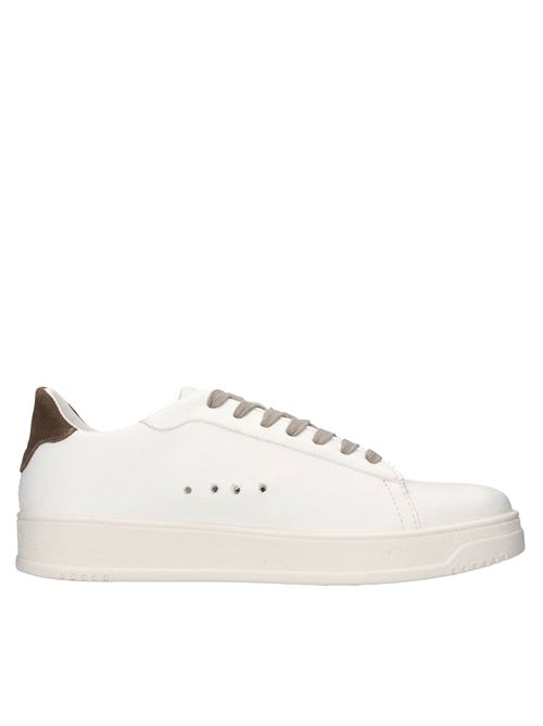 Sneakers in ecopelle FOURLINE | X507 TENNIS4LINEBIANCO-MARRONE